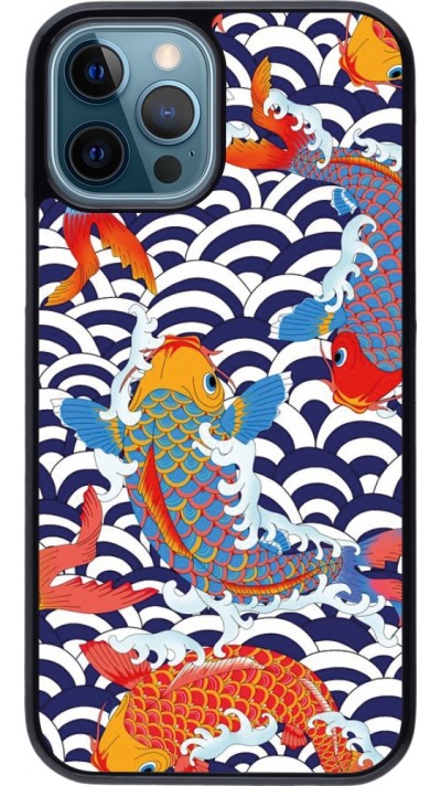 iPhone 12 / 12 Pro Case Hülle - Easter 2023 japanese fish