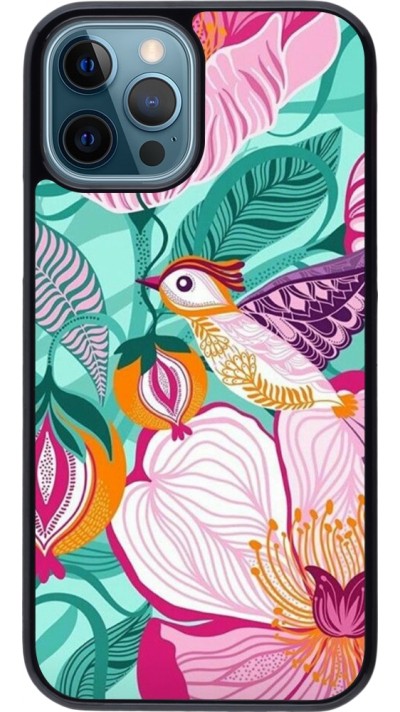 Coque iPhone 12 / 12 Pro - Easter 2024 elegant bird