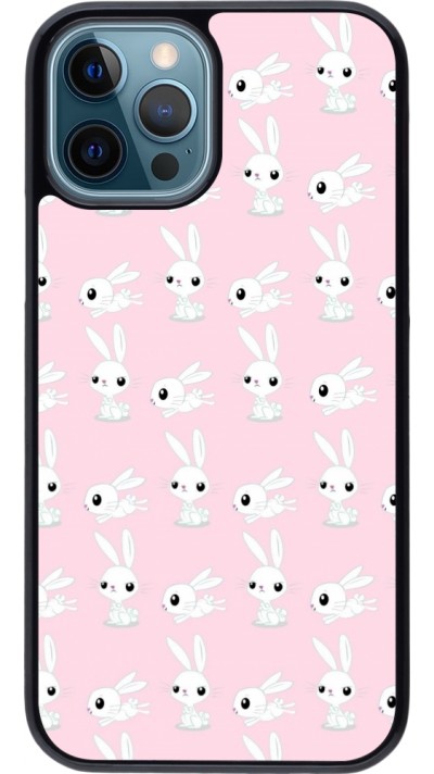 Coque iPhone 12 / 12 Pro - Easter 2024 moody bunny