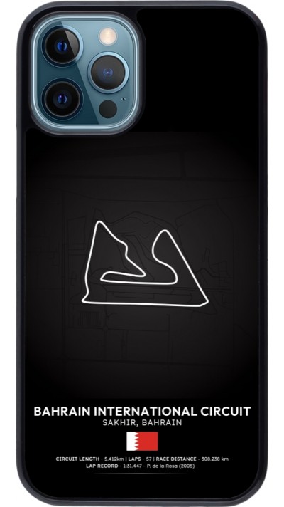 Coque iPhone 12 / 12 Pro - F1 Track 2025 Bahrain