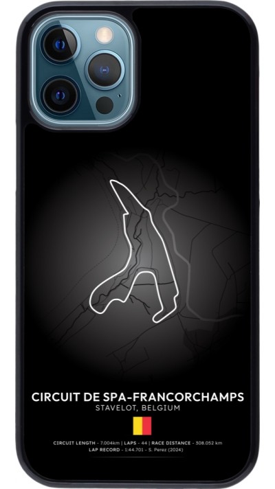 Coque iPhone 12 / 12 Pro - F1 Track 2025 Belgium