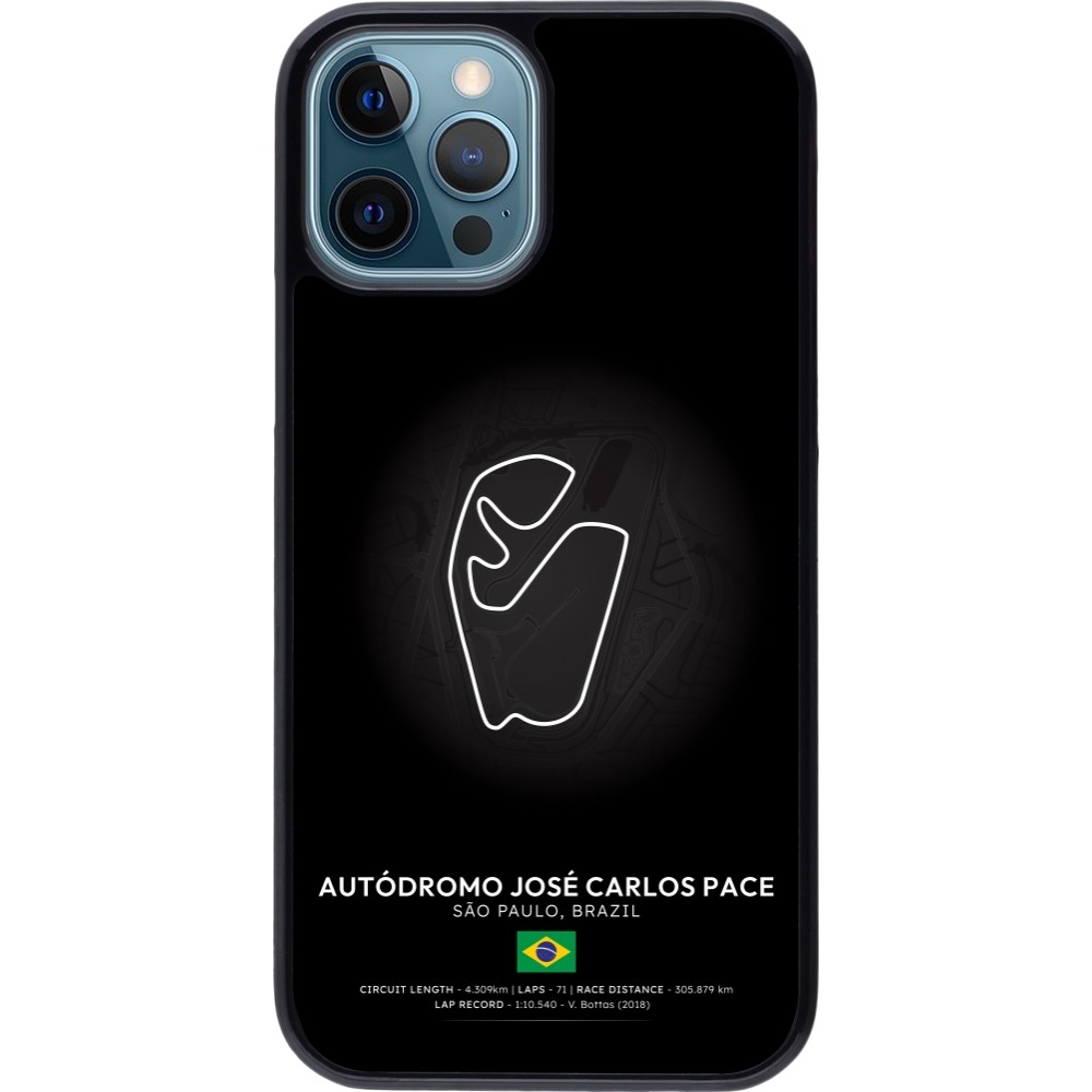 iPhone 12 / 12 Pro Case Hülle - F1 Track 2025 Brazil