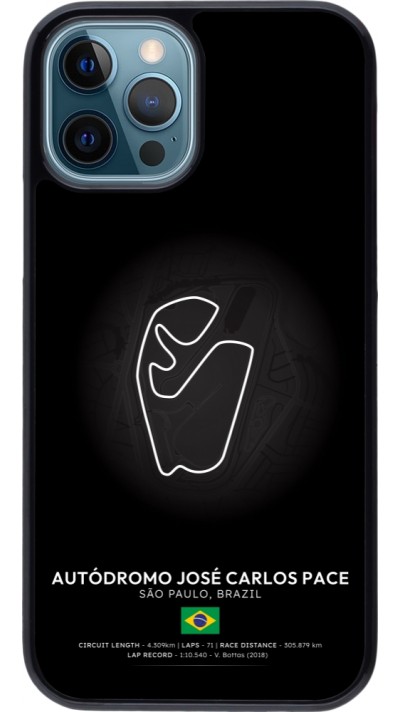Coque iPhone 12 / 12 Pro - F1 Track 2025 Brazil
