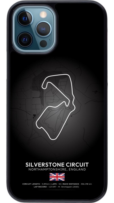 Coque iPhone 12 / 12 Pro - F1 Track 2025 Great Britan