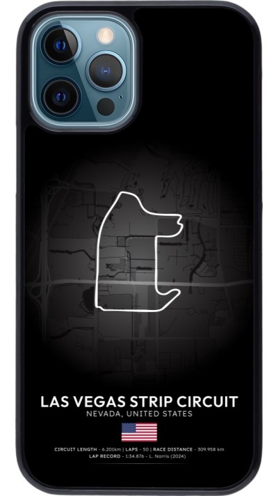 Coque iPhone 12 / 12 Pro - F1 Track 2025 Las Vegas