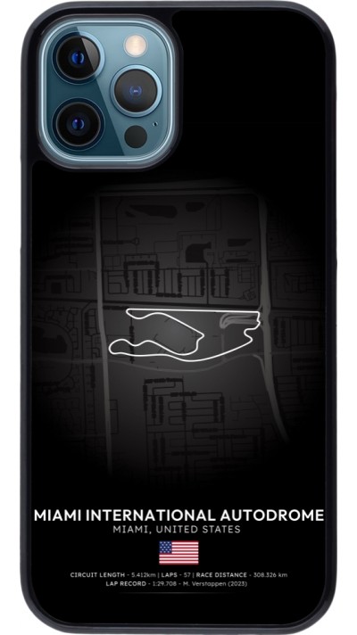 Coque iPhone 12 / 12 Pro - F1 Track 2025 Miami