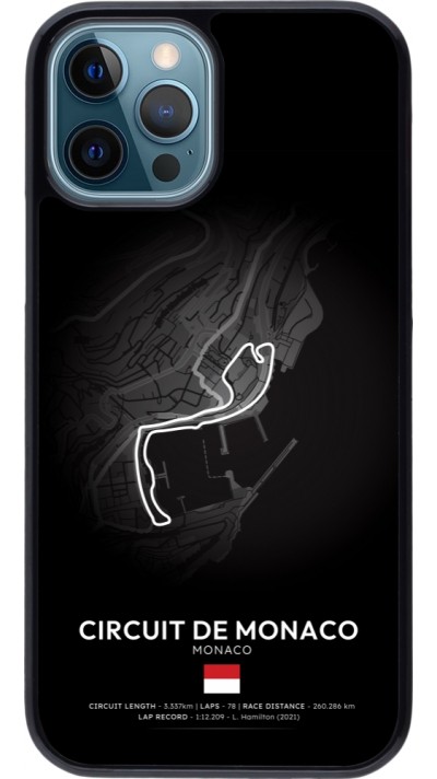 Coque iPhone 12 / 12 Pro - F1 Track 2025 Monaco