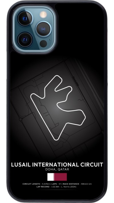 Coque iPhone 12 / 12 Pro - F1 Track 2025 Qatar