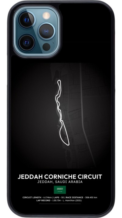 Coque iPhone 12 / 12 Pro - F1 Track 2025 Saudi Arabia