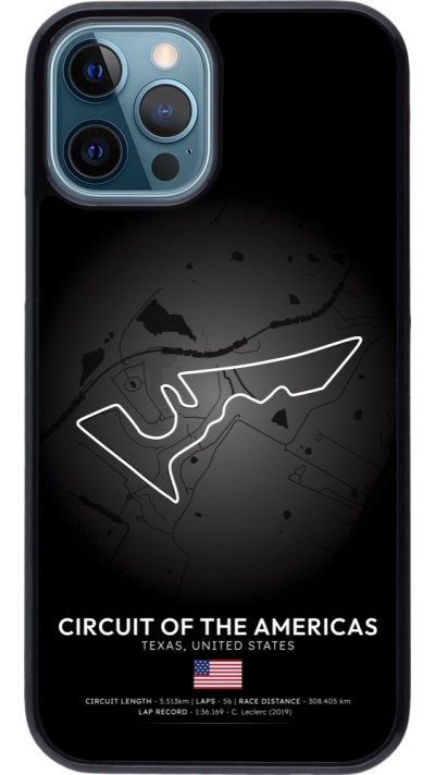 Coque iPhone 12 / 12 Pro - F1 Track 2025 United States