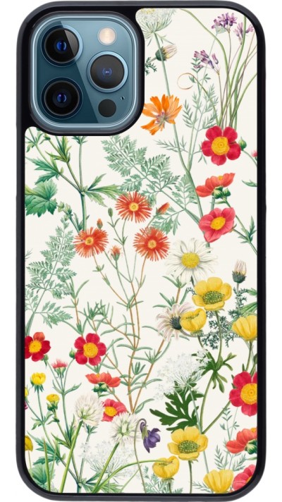 iPhone 12 / 12 Pro Case Hülle - Flora Botanical Wildlife