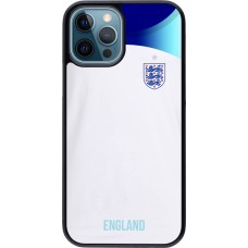 Coque iPhone 12 / 12 Pro - Maillot de football Angleterre 2022 personnalisable