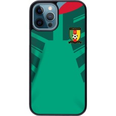 Coque iPhone 12 / 12 Pro - Maillot de football Cameroun 2022 personnalisable