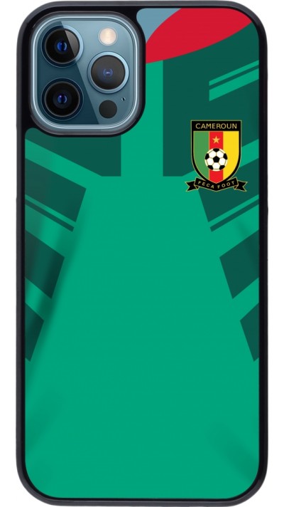iPhone 12 / 12 Pro Case Hülle - Kamerun 2022 personalisierbares Fussballtrikot