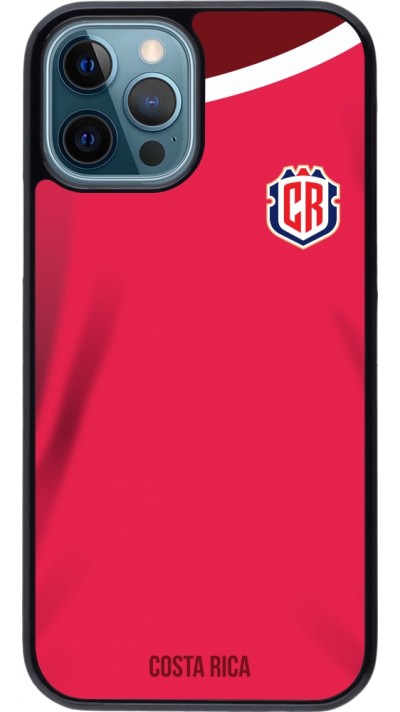 iPhone 12 / 12 Pro Case Hülle - Costa Rica 2022 personalisierbares Fussballtrikot