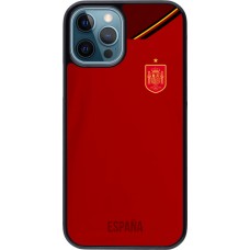 iPhone 12 / 12 Pro Case Hülle - Spanien 2022 personalisierbares Fußballtrikot