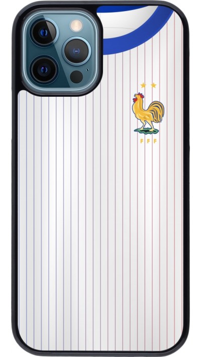 iPhone 12 / 12 Pro Case Hülle - Frankreich Away personalisierbares Fussballtrikot