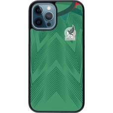 Coque iPhone 12 / 12 Pro - Maillot de football Mexique 2022 personnalisable