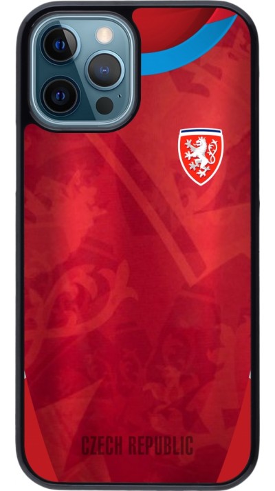 iPhone 12 / 12 Pro Case Hülle - Tschechische Republik personalisierbares Fussballtrikot
