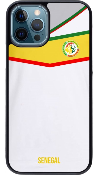 iPhone 12 / 12 Pro Case Hülle - Senegal 2022 personalisierbares Fußballtrikot