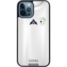 Coque iPhone 12 / 12 Pro - Maillot de football Slovénie
