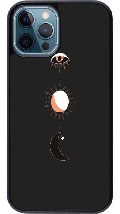 iPhone 12 / 12 Pro Case Hülle - Halloween 22 eye sun moon