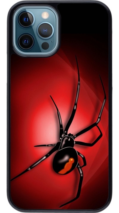 iPhone 12 / 12 Pro Case Hülle - Halloween 2023 spider black widow