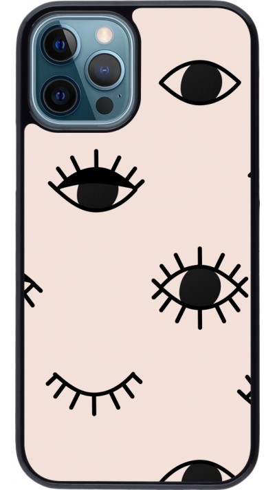 iPhone 12 / 12 Pro Case Hülle - Halloween 2023 I see you