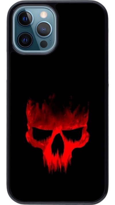 iPhone 12 / 12 Pro Case Hülle - Halloween 2023 scary skull