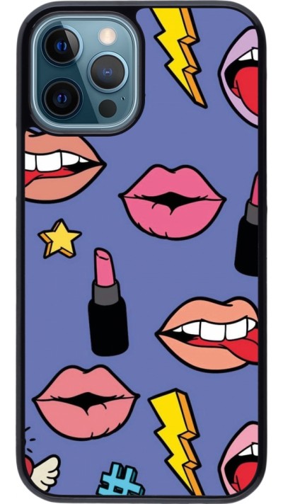 iPhone 12 / 12 Pro Case Hülle - Lips and lipgloss