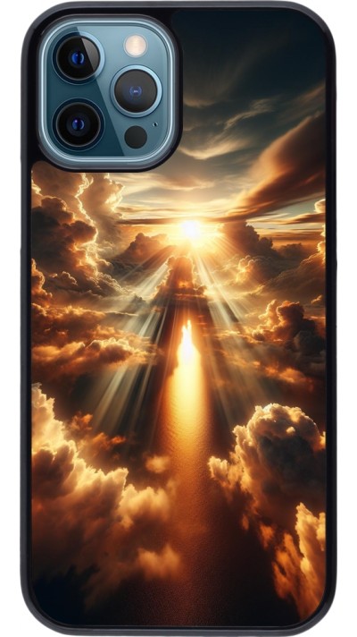 iPhone 12 / 12 Pro Case Hülle - Himmelsleuchten Zenit