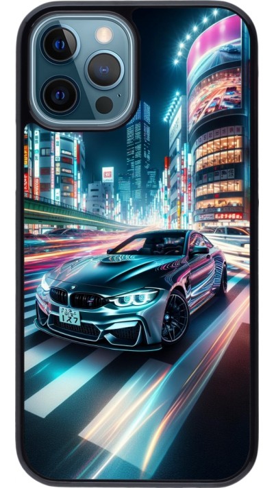iPhone 12 / 12 Pro Case Hülle - BMW M4 Tokio Nacht
