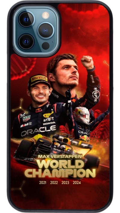 iPhone 12 / 12 Pro Case Hülle - Max Verstappen Champion 2023