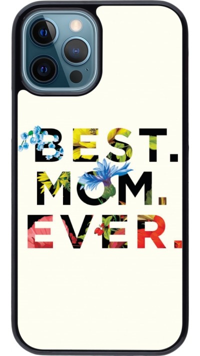 iPhone 12 / 12 Pro Case Hülle - Mom 2023 best Mom ever flowers