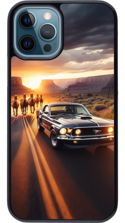 iPhone 12 / 12 Pro Case Hülle - Mustang 69 Grand Canyon