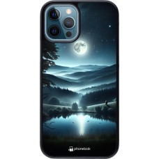 iPhone 12 / 12 Pro Case Hülle - Ansicht des Nachthimmels