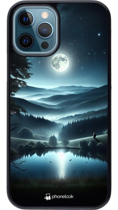 iPhone 12 / 12 Pro Case Hülle - Ansicht des Nachthimmels