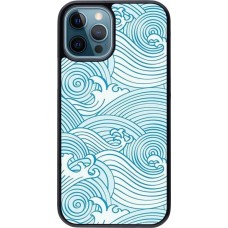 Coque iPhone 12 / 12 Pro - Ocean Waves