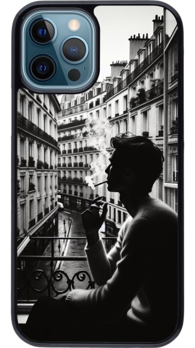 iPhone 12 / 12 Pro Case Hülle - Parisian Smoker