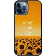 iPhone 12 / 12 Pro Case Hülle - Summer 2025 Enjoy your life
