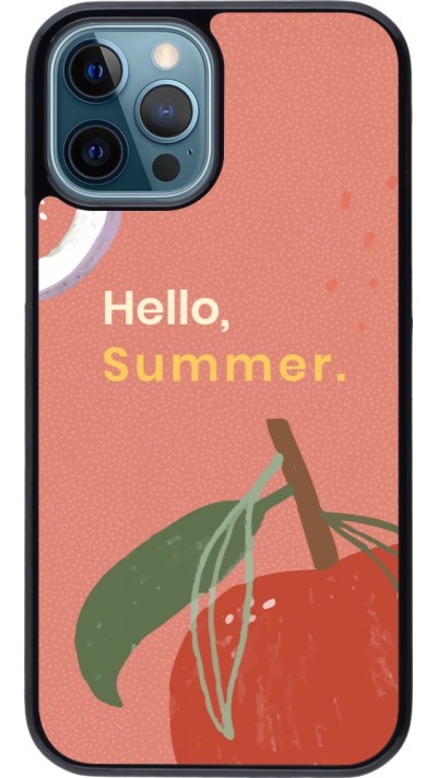 Coque iPhone 12 / 12 Pro - Summer 2025 Hello summer