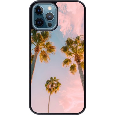 Coque iPhone 12 / 12 Pro - Summer 2025 Palmiers