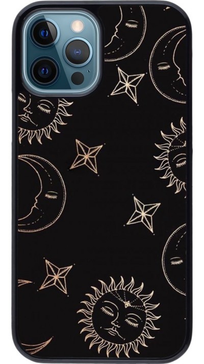 Coque iPhone 12 / 12 Pro - Suns and Moons