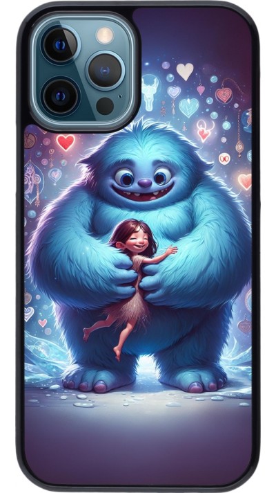 Coque iPhone 12 / 12 Pro - Valentine 2024 Fluffy Love