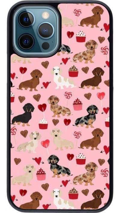 iPhone 12 / 12 Pro Case Hülle - Valentine 2024 puppy love