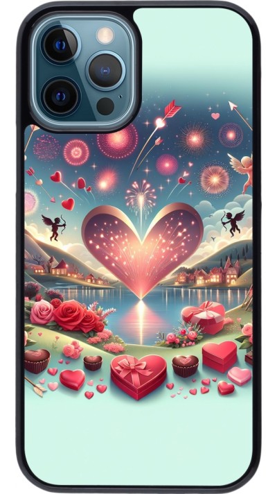 Coque iPhone 12 / 12 Pro - Valentine 2025 Chic