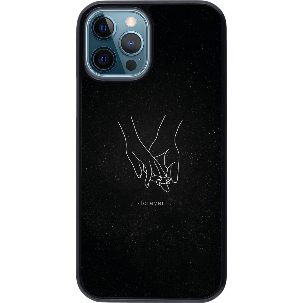 iPhone 12 / 12 Pro Case Hülle - Valentine 2023 hands forever