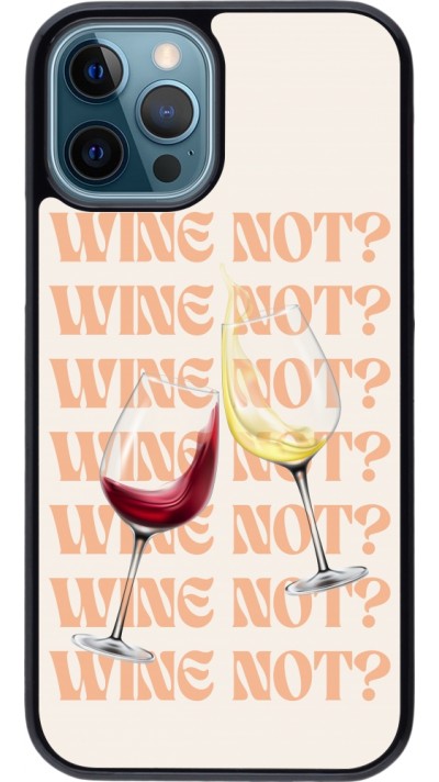 iPhone 12 / 12 Pro Case Hülle - Wine not