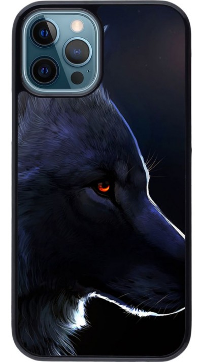 Coque iPhone 12 / 12 Pro - Wolf Shape
