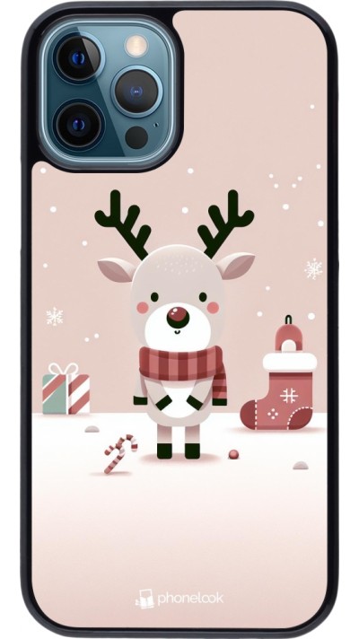 iPhone 12 / 12 Pro Case Hülle - Weihnachten 2023 Choupinette Rentier